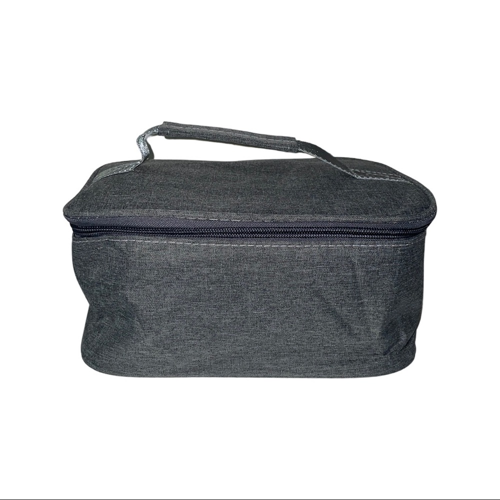 NWOT Insulated Lunch Box Bag - Gray & Silver - OS